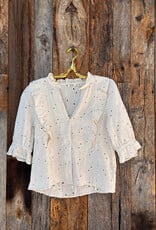 Dylan Dylan Delaney Blouse Natural