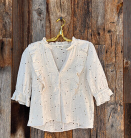 Dylan Dylan Delaney Blouse Natural