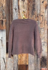 Wooden Ships Wooden Ships Liam Ribbed Crew Chunky Dark Dusk
