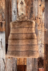 Dylan Dylan Luxe Fur Vest Brown