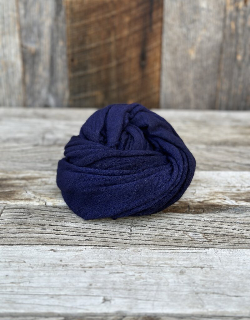 Scarf Shop Baby Wool Scarf Blue Black
