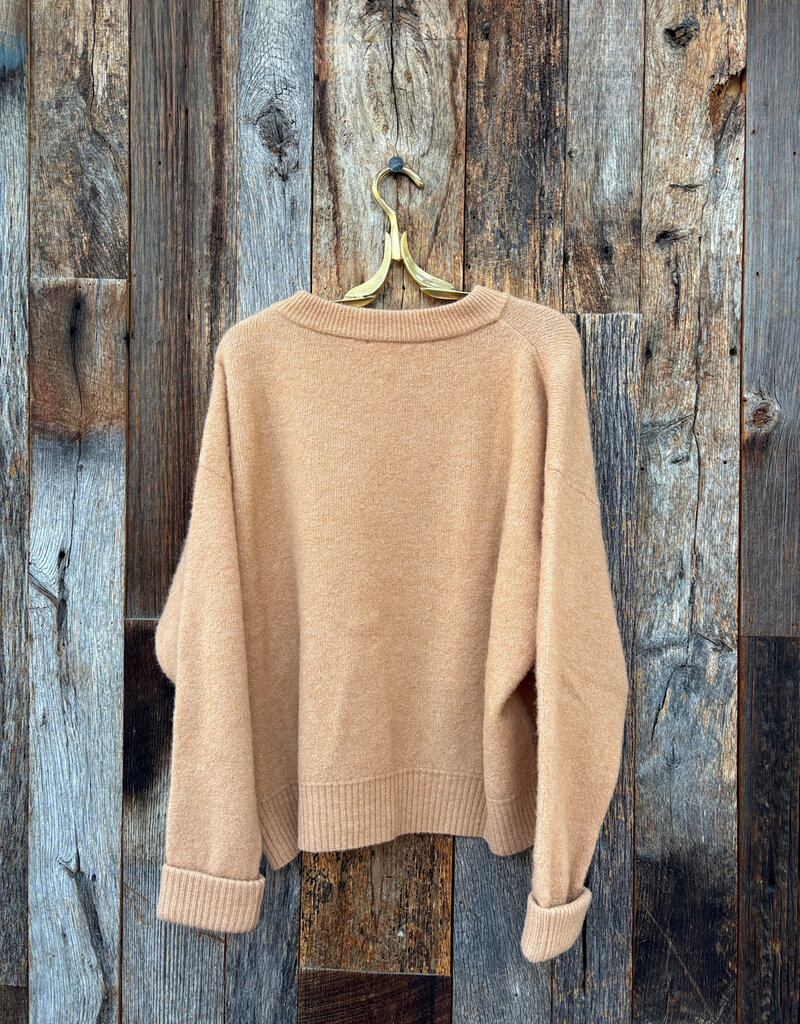 American Vintage American Vintage Women's Jumper Vitow Hazelnut