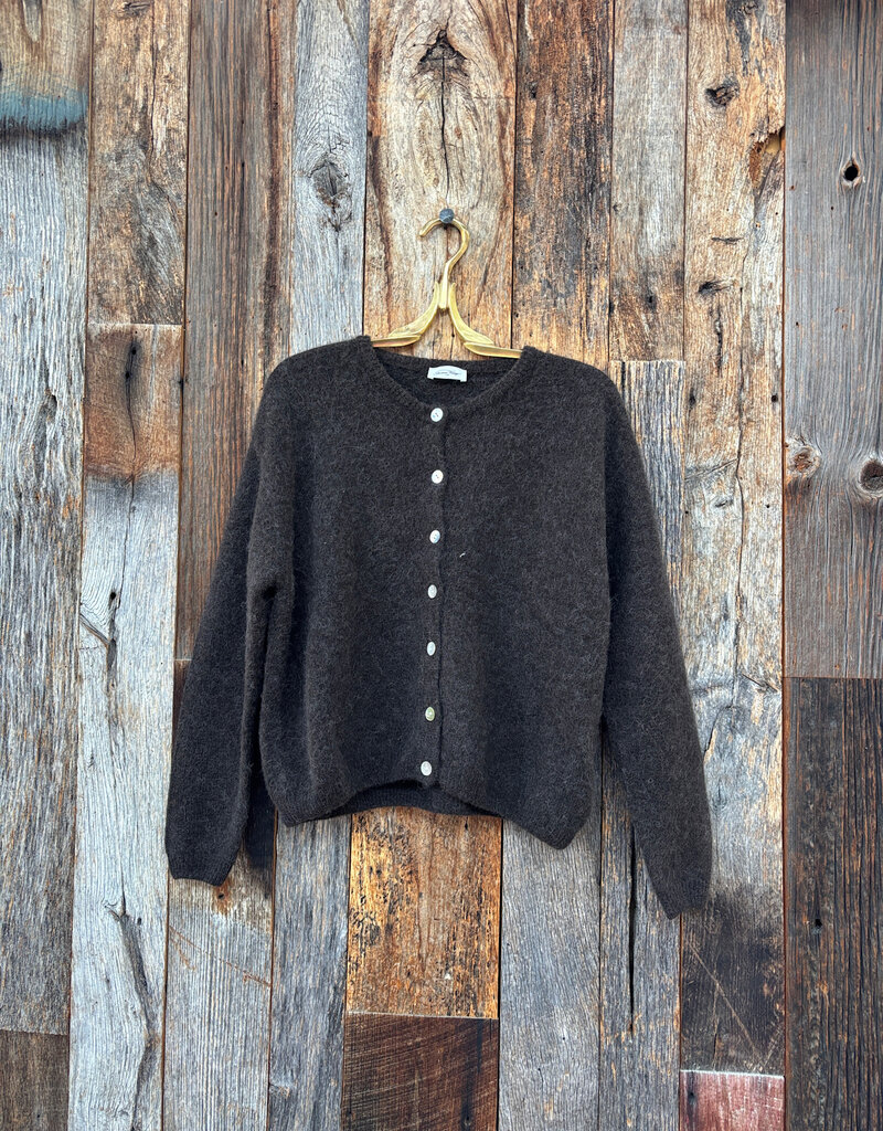 American Vintage American Vintage Women's Cardigan Vitow Coffee