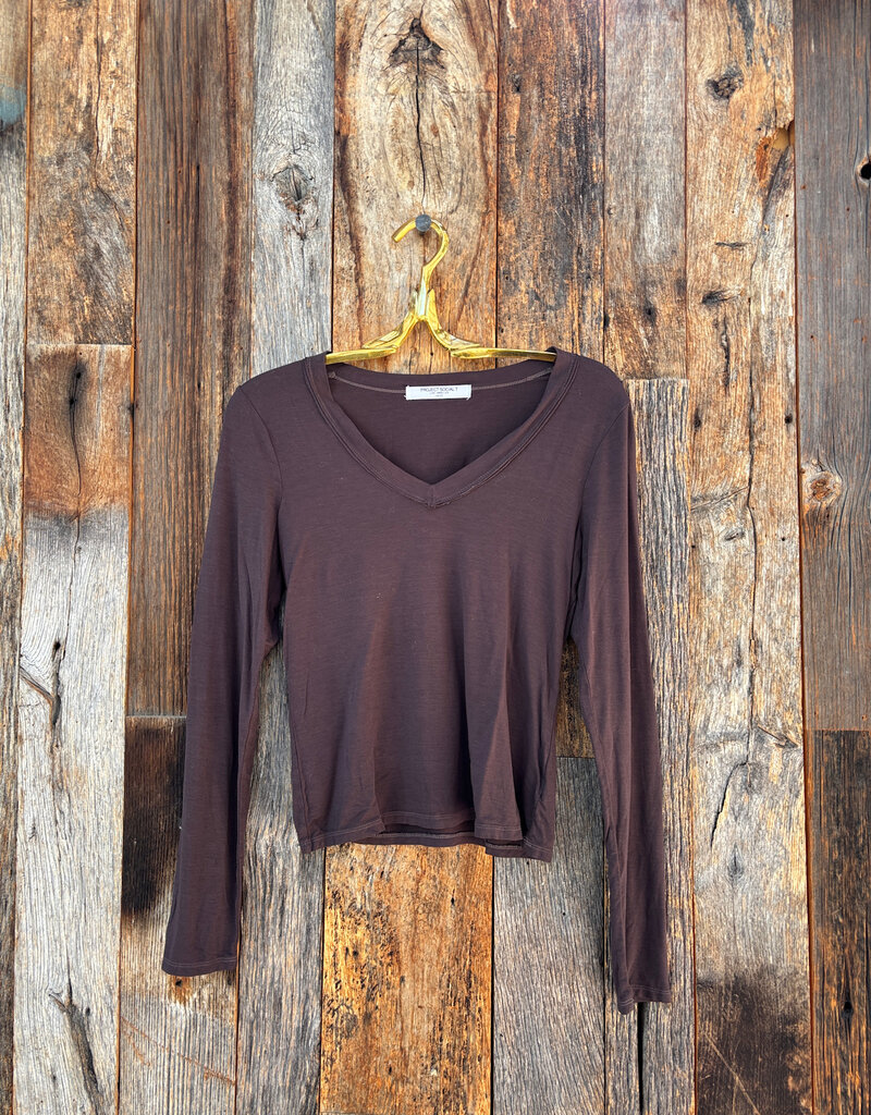 Project Social T Project Social T Solace V-Neck L/S Lead
