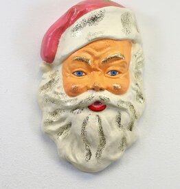 Cody Foster Cody Foster Jolly Santa Wall Decor Pink