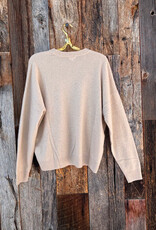 Minnie Rose Cashmere Oversized Sweater Brn Sgr