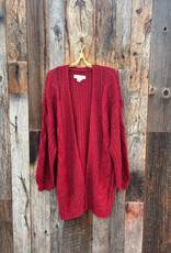 Saltwater Luxe Saltwater Luxe Aziel Scarlet Sweater