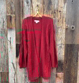 Saltwater Luxe Saltwater Luxe Aziel Scarlet Sweater