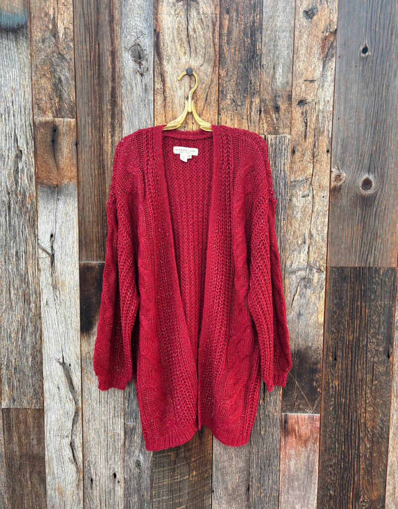 Saltwater Luxe Saltwater Luxe Aziel Scarlet Sweater