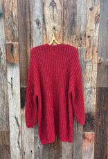 Saltwater Luxe Saltwater Luxe Aziel Scarlet Sweater