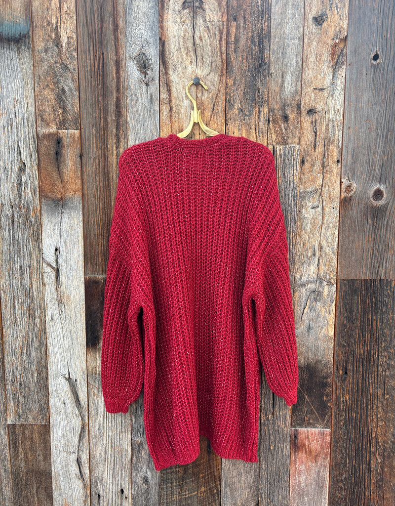 Saltwater Luxe Saltwater Luxe Aziel Scarlet Sweater