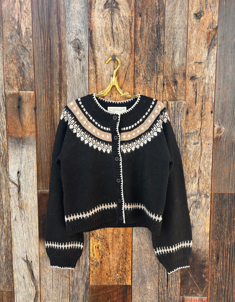 Saltwater Luxe Saltwater Luxe Joss Sweater Black