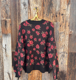 Saltwater Luxe Saltwater Luxe Lionna Black Sweater