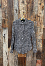 Cino Cino Zanzibar Dot Black Button Down Shirt