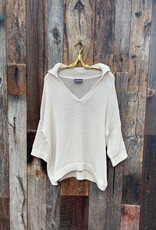 Wooden Ships Wooden Ships Emory 3/4 Sleeve Sweater Almond Butter