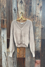 Z Supply Z Supply Sadira Fluffy Cardigan Moonlight