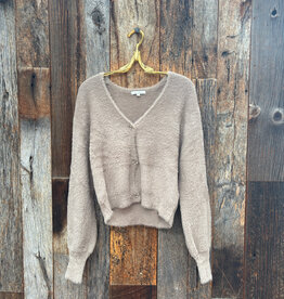 Z Supply Z Supply Sadira Fluffy Cardigan Moonlight