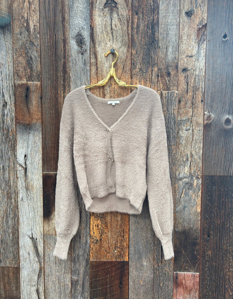 Z Supply Z Supply Sadira Fluffy Cardigan Moonlight