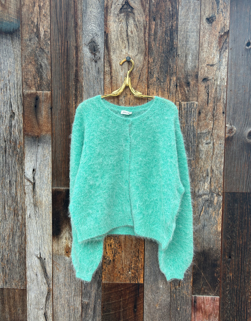American Vintage American Vintage Cardigan Niby Mint Water Marl
