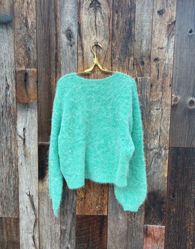 American Vintage American Vintage Cardigan Niby Mint Water Marl