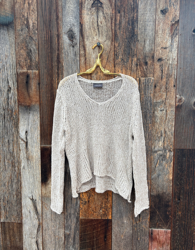 Wooden Ships Wooden Ships Georgie V Chunky Pure Snow/Khaki Marl