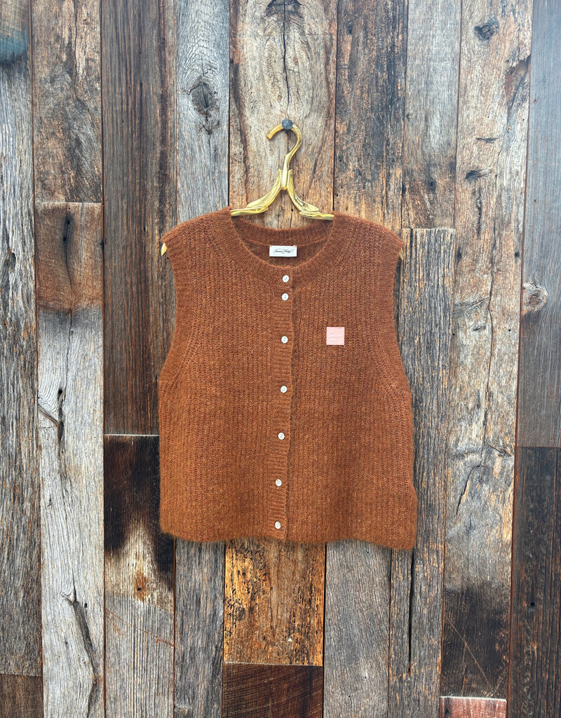 American Vintage American Vintage Cardigan East Melange Squirrel