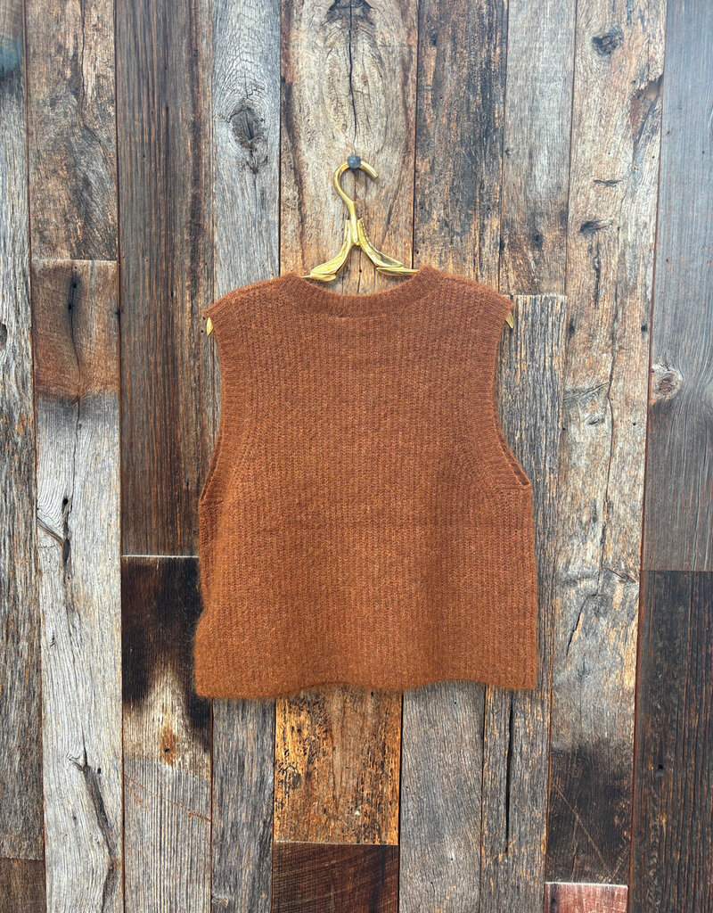 American Vintage American Vintage Cardigan East Melange Squirrel