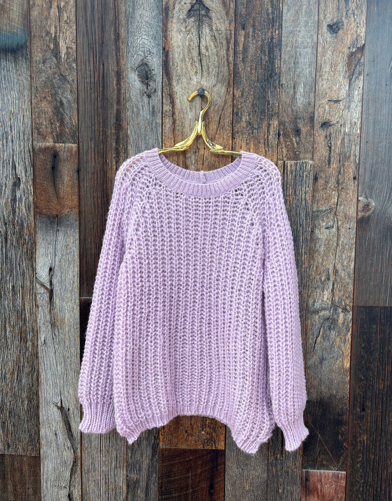 Wooden Ships Wooden Ships Cropped Rails Crew Chunky Wild Lilac