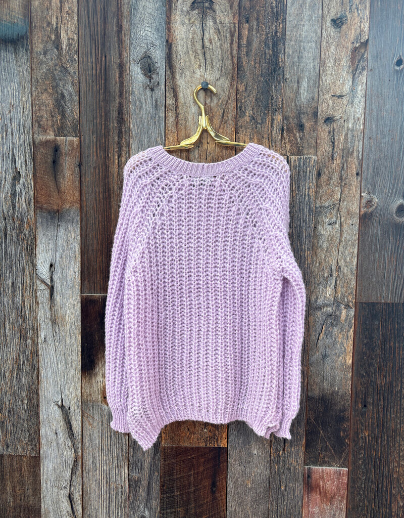 Wooden Ships Wooden Ships Cropped Rails Crew Chunky Wild Lilac