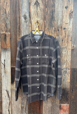 True Grit True Grit Tribal L/S 2 Pockets Shirt Black