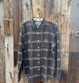 True Grit True Grit Tribal L/S 2 Pockets Shirt Black