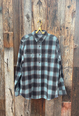 True Grit True Grit Cooper Checks L/S 2 Pocket Shirt Blue
