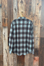 True Grit True Grit Cooper Checks L/S 2 Pocket Shirt Blue