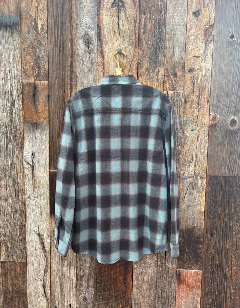 True Grit True Grit Cooper Checks L/S 2 Pocket Shirt Blue