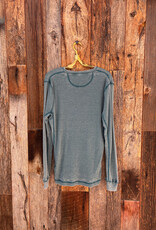 True Grit True Grit Waffle Thermal L/S Crew Ocean Sapphire