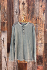 True Grit True Grit Venice Slubs L/S Henley Saddle