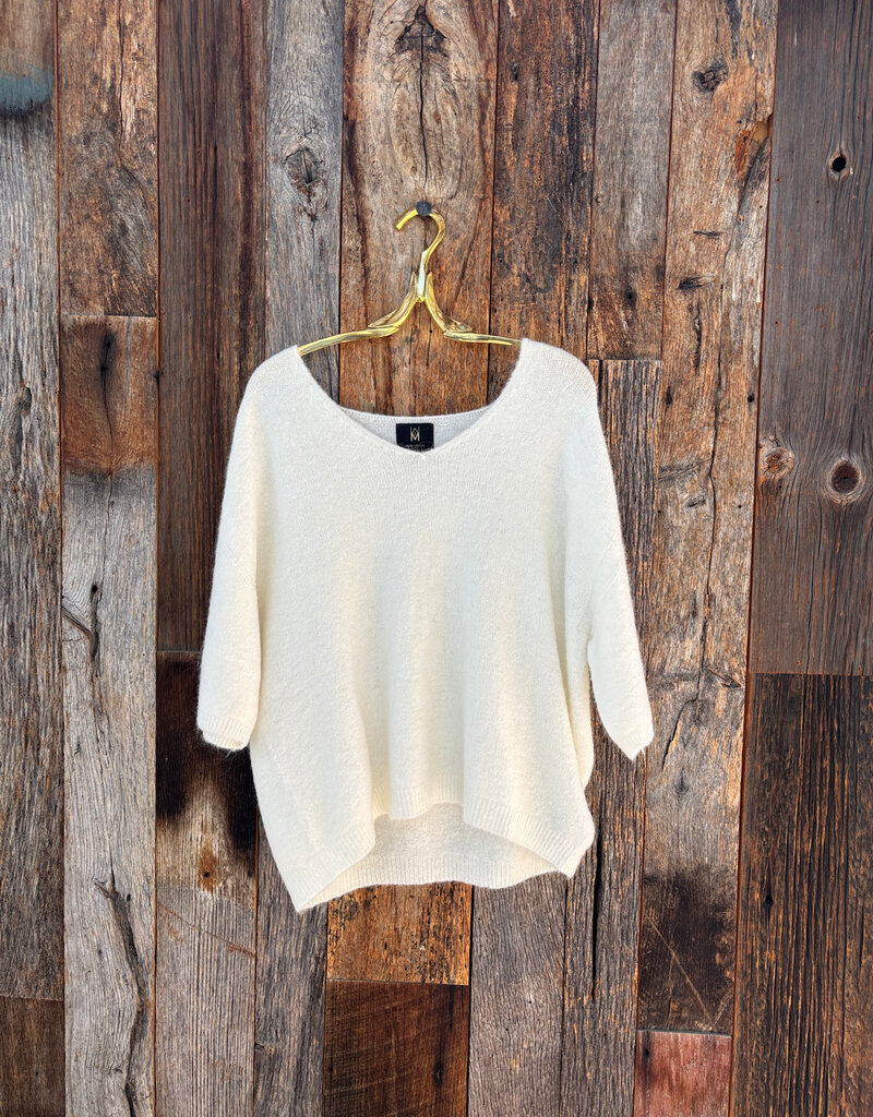 Milio Milano Milio Milano Boucle Knit Panna Cotta