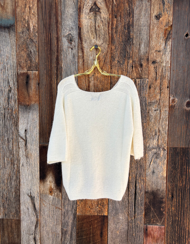 Milio Milano Milio Milano Boucle Knit Panna Cotta