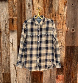 True Grit True Grit Daybreak Harper L/S 2 Pocket Shirt Indigo