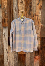 True Grit True Grit Lake Plaid L/S 2 Pocket Shirt Blue