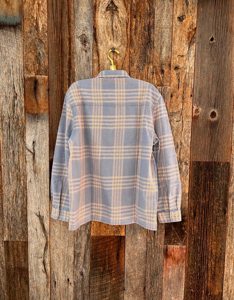 True Grit True Grit Lake Plaid L/S 2 Pocket Shirt Blue