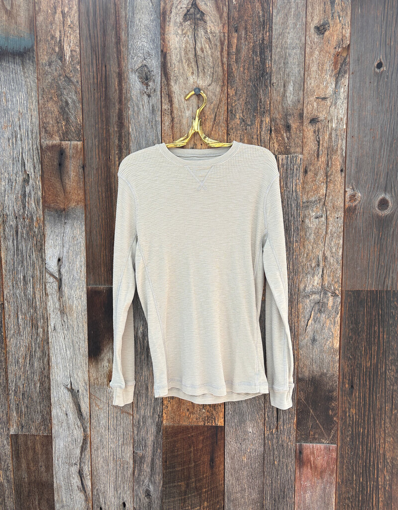 True Grit True Grit Waffle Thermal L/S Crew Smoke