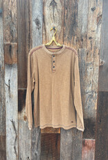 True Grit True Grit Venice Slubs L/S Henley Timber