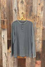 True Grit True Grit Venice Slubs L/S Henley Carbon