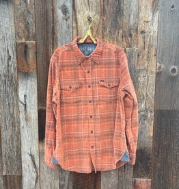 True Grit True Grit Cooper L/S 2 Pocket Shirt Rust