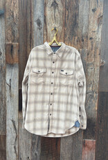 True Grit True Grit Whiskey L/S 2 Pocket Shirt Khaki