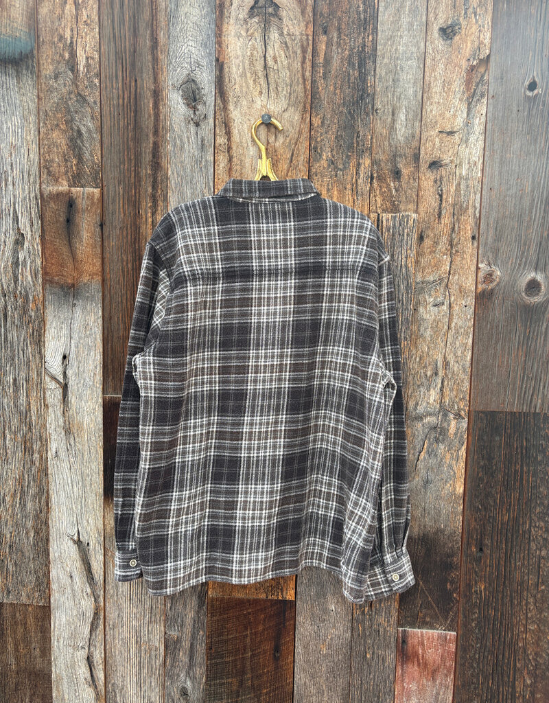 True Grit True Grit Crossroad Plaid L/S 2 Pocket Shirt Olive