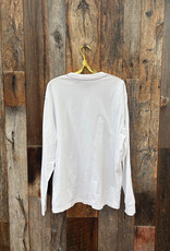 True Grit True Grit American Flag L/S Tee White