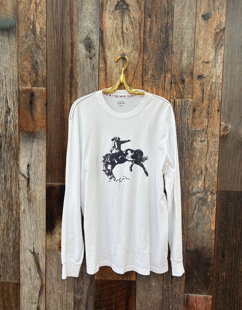 True Grit True Grit Rodeo L/S Tee White