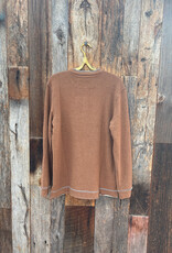 True Grit True Grit Lux Cloud Double-Sided L/S Henley Dark Rye
